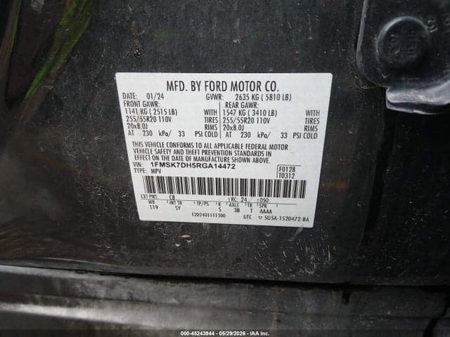 2024 FORD EXPLORER XLT 9