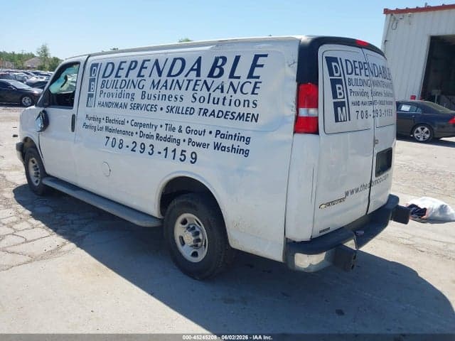 2022 CHEVROLET EXPRESS CARGO RWD 2500 REGULAR WHEELBASE WT 4