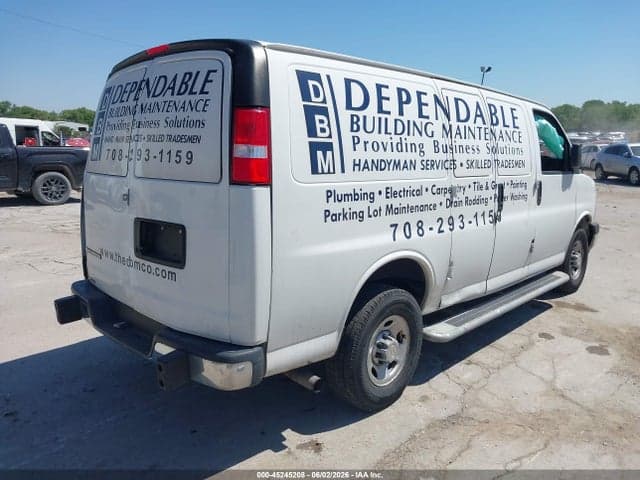 2022 CHEVROLET EXPRESS CARGO RWD 2500 REGULAR WHEELBASE WT 5