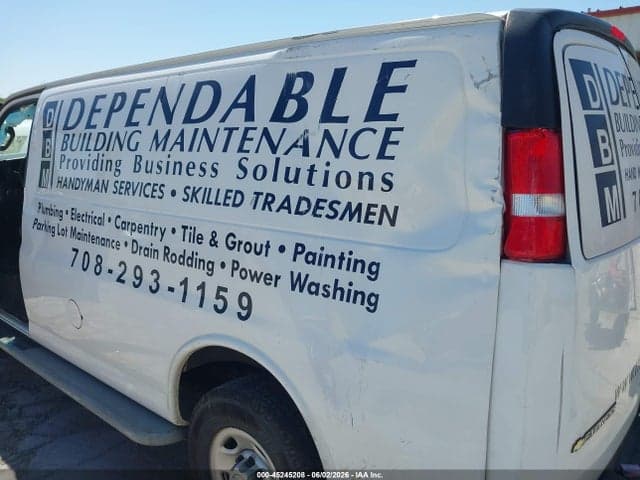 2022 CHEVROLET EXPRESS CARGO RWD 2500 REGULAR WHEELBASE WT 7