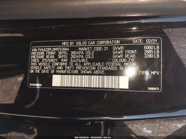 2021 VOLVO XC90 T6 9