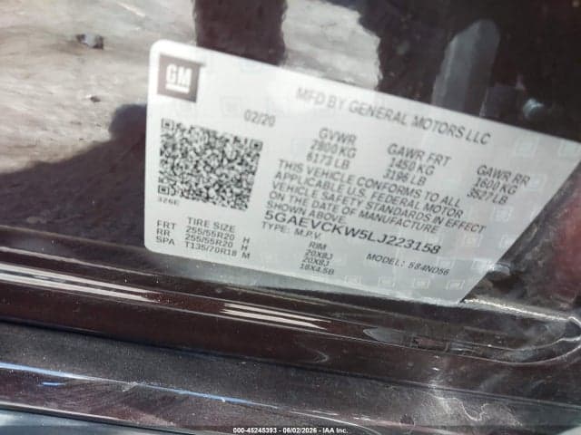 2020 BUICK ENCLAVE AWD AVENIR 9