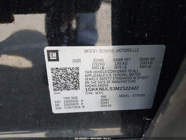 2021 GMC ACADIA AWD SLT 9