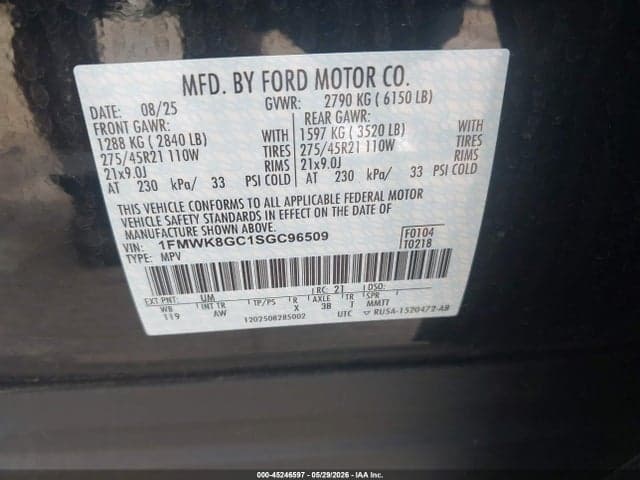 2025 FORD EXPLORER ST 9