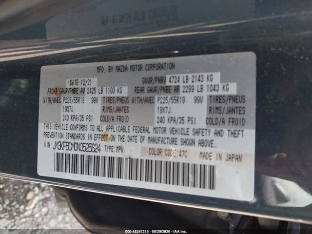 2022 MAZDA CX-5 2.5 S CARBON EDITION 9