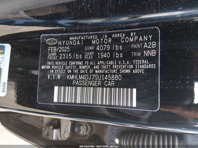 2025 HYUNDAI ELANTRA HYBRID SEL SPORT 9