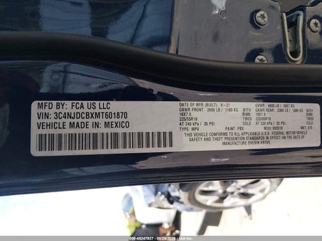 2021 JEEP COMPASS LIMITED 4X4 9