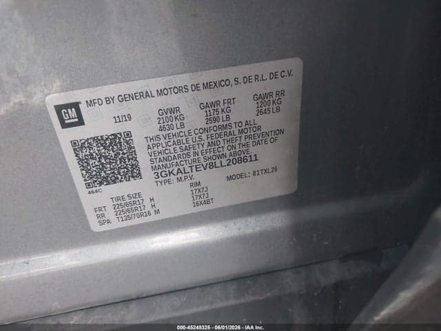 2020 GMC TERRAIN AWD SLE 9