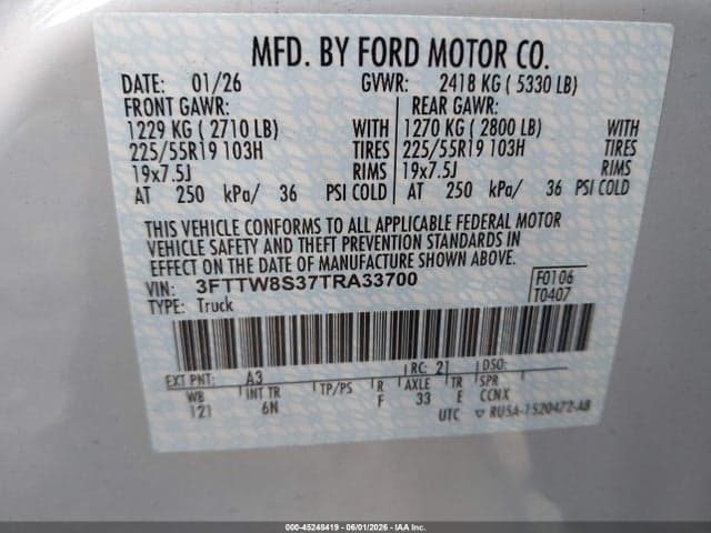 2026 FORD MAVERICK LARIAT 9