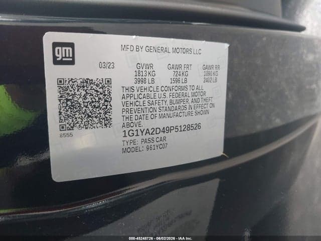 2023 CHEVROLET CORVETTE STINGRAY RWD 1LT 9