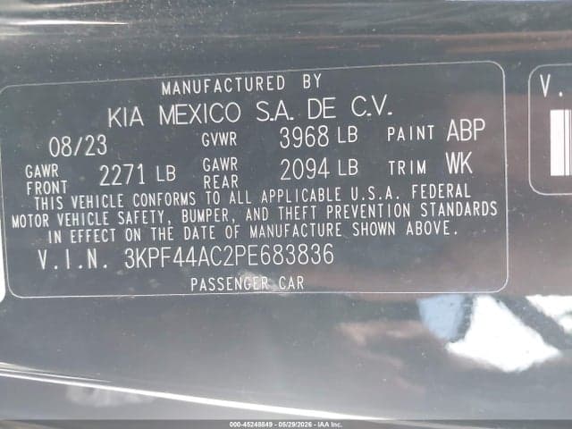 2023 KIA FORTE GT 9
