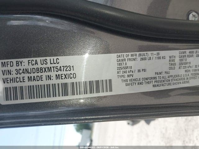 2021 JEEP COMPASS ALTITUDE 4X4 9