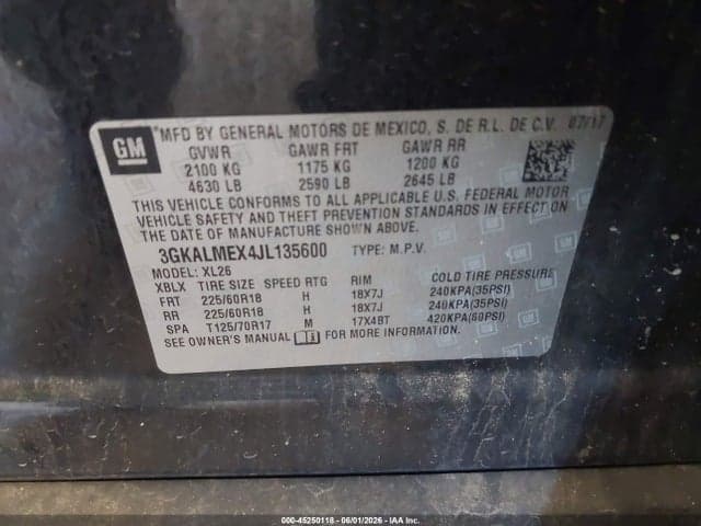 2018 GMC TERRAIN SLE 9