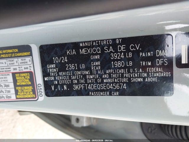 2025 KIA K4 LXS 9
