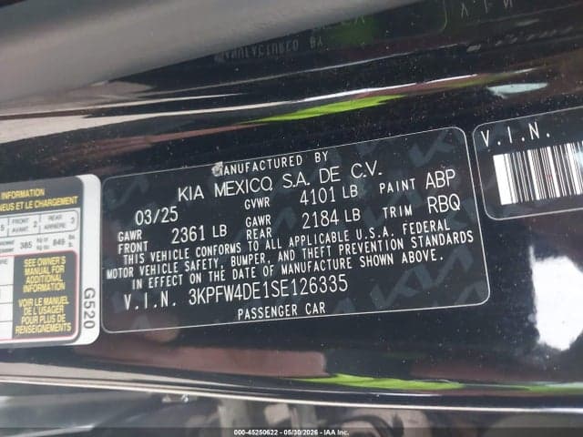 2025 KIA K4 GT-LINE 9
