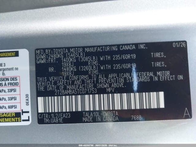 2026 LEXUS RX 350 9