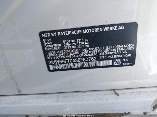 2025 BMW M340I XDRIVE 6