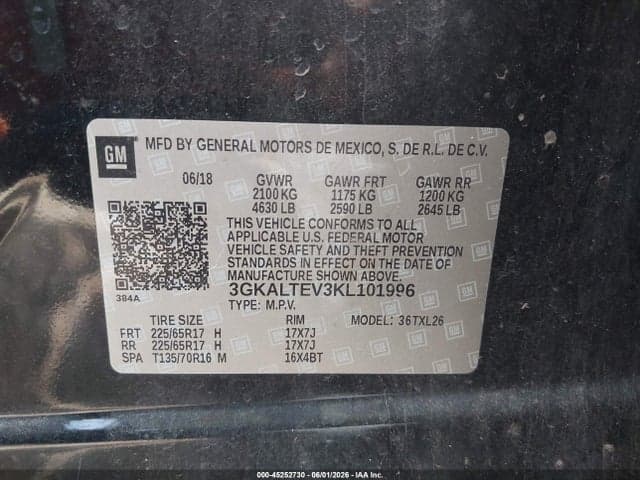 2019 GMC TERRAIN SLE 9