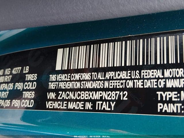 2021 JEEP RENEGADE LATITUDE FWD 9