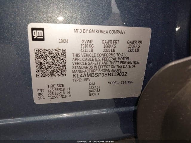 2025 BUICK ENCORE GX PREFERRED FWD 9