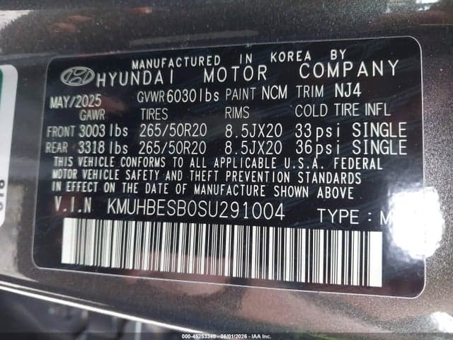 2025 GENESIS GV80 2.5T 9