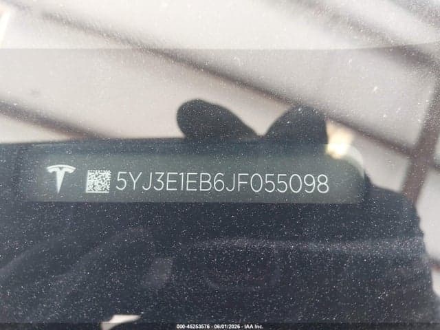 2018 TESLA MODEL 3 LONG RANGE/PERFORMANCE 10