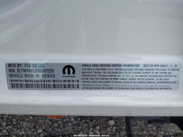 2025 RAM 5500 CHASSIS TRADESMAN/BIG HORN 9