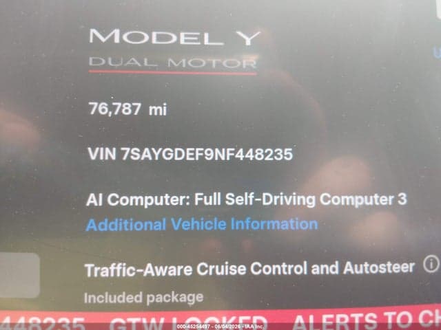 2022 TESLA MODEL Y PERFORMANCE DUAL MOTOR ALL-WHEEL DRIVE 15