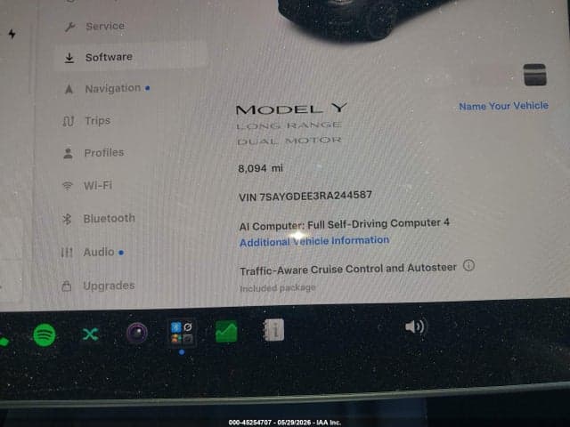 2024 TESLA MODEL Y LONG RANGE DUAL MOTOR ALL-WHEEL DRIVE 7