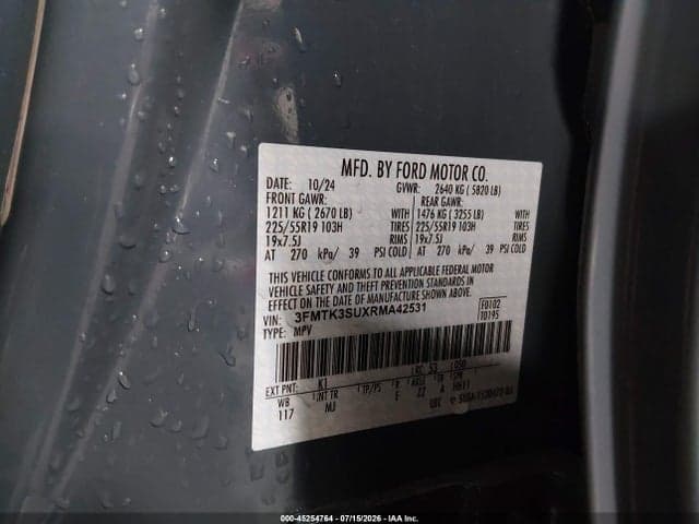 2024 FORD MUSTANG MACH-E PREMIUM 9