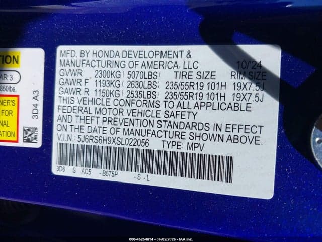 2025 HONDA CR-V HYBRID SPORT TOURING 9