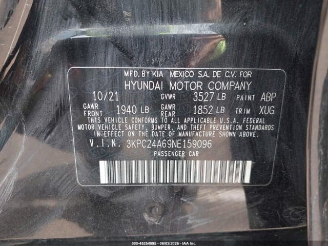 2022 HYUNDAI ACCENT SE 9