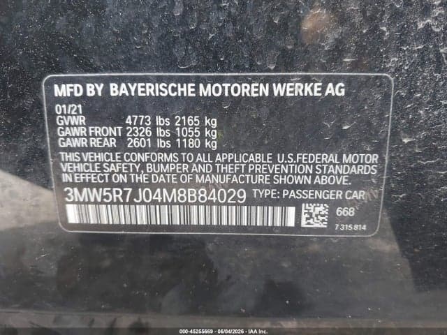 2021 BMW 330I XDRIVE 9