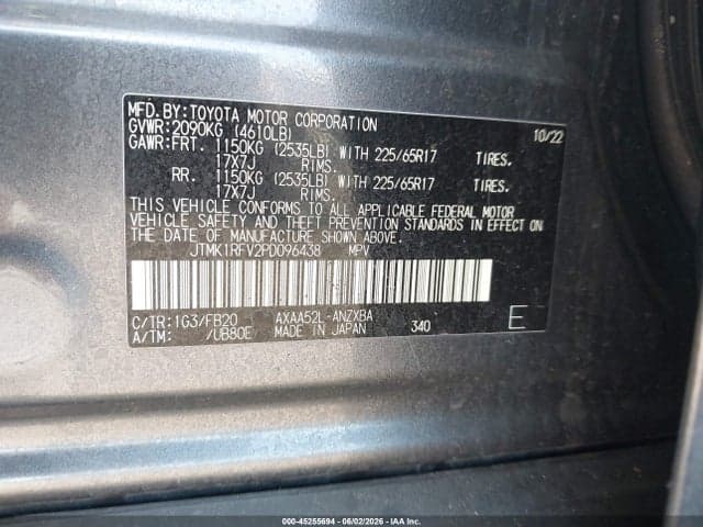 2023 TOYOTA RAV4 LE 9
