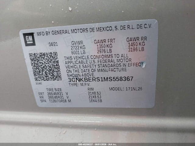 2021 CHEVROLET BLAZER FWD RS 9