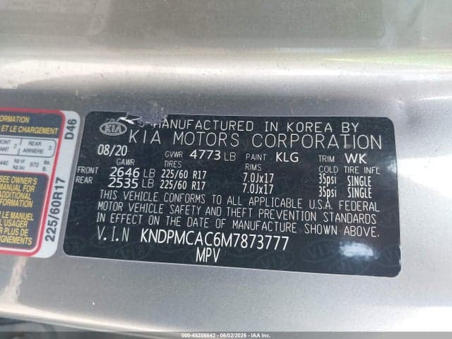 2021 KIA SPORTAGE LX 9