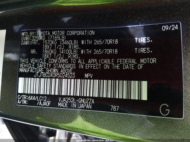 2024 LEXUS GX 550 OVERTRAIL 9
