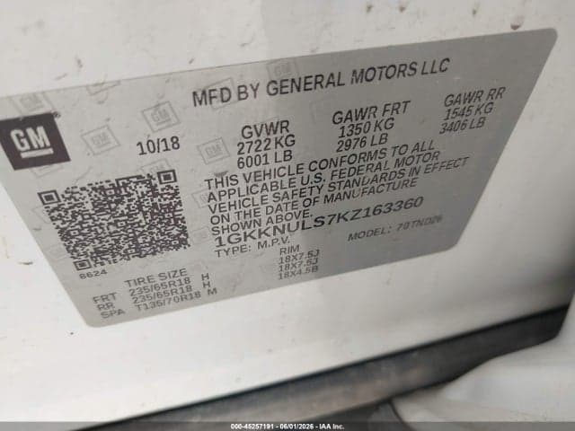 2019 GMC ACADIA SLT-1 9