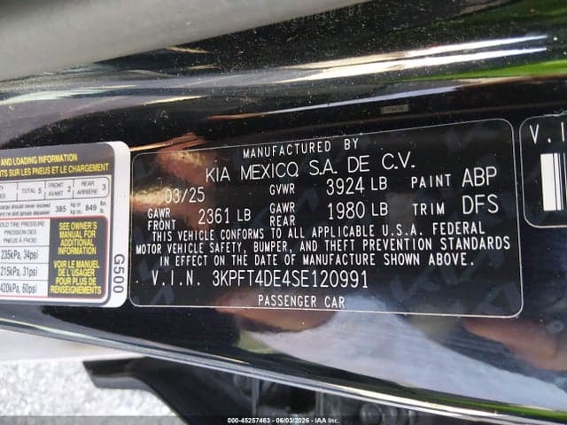 2025 KIA K4 LXS 9