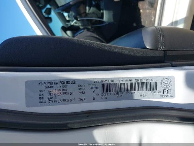 2020 DODGE DURANGO R/T 9