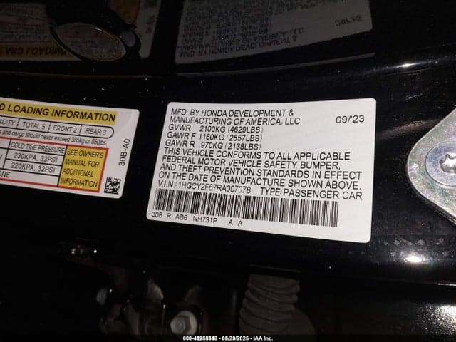 2024 HONDA ACCORD HYBRID EX-L 9