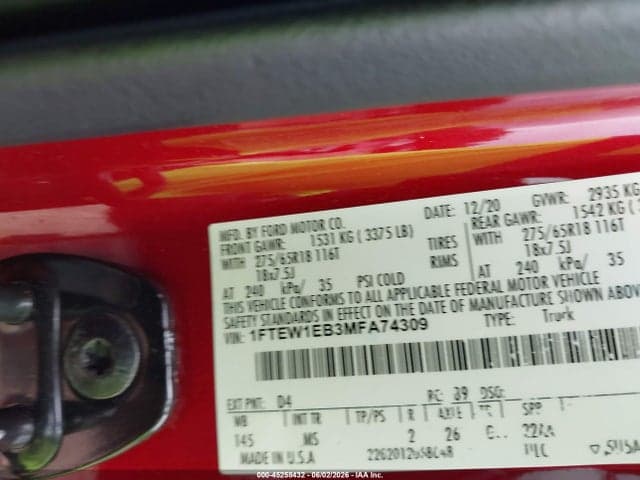 2021 FORD F-150 XLT 9