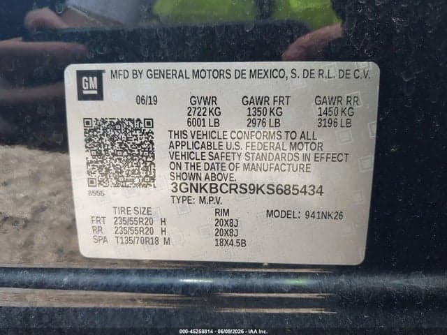 2019 CHEVROLET BLAZER 9