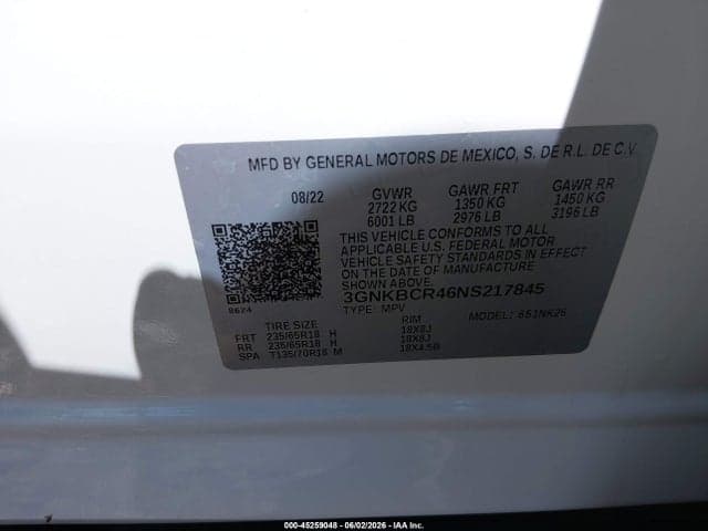2022 CHEVROLET BLAZER FWD 2LT 9