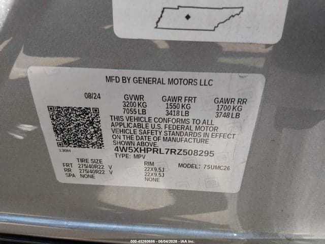 2024 ACURA ZDX TYPE S/TYPE S PERF. WHEEL TIRE 9