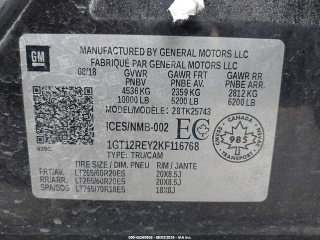 2019 GMC SIERRA 2500HD SLT 9