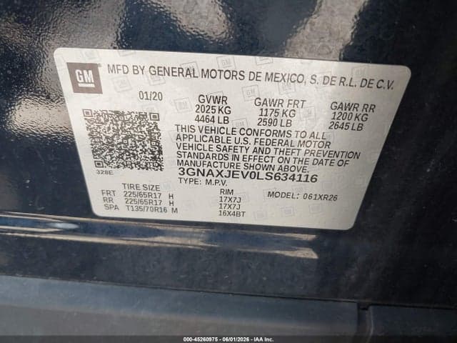 2020 CHEVROLET EQUINOX FWD 2FL 9