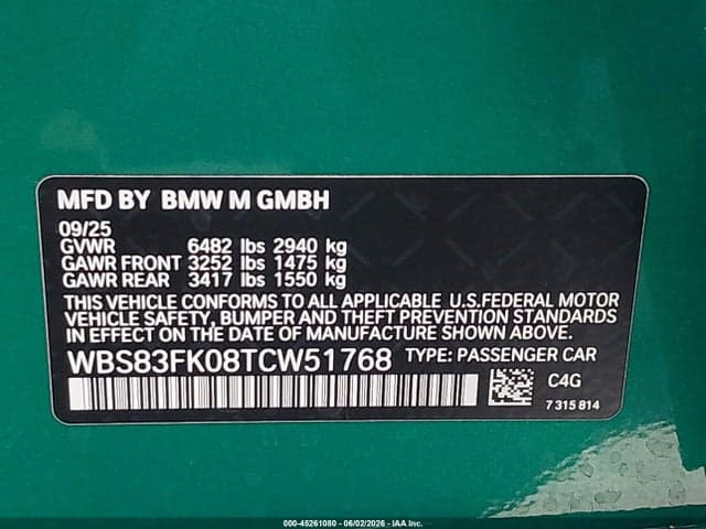 2026 BMW M5 9