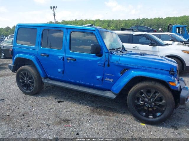 2022 JEEP WRANGLER 4XE UNLIMITED SAHARA 4X4 13