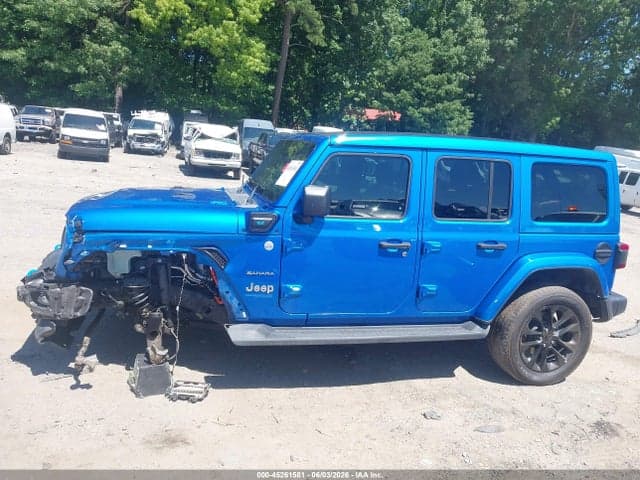 2022 JEEP WRANGLER 4XE UNLIMITED SAHARA 4X4 14